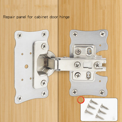 Stainless Steel Thickened Hinge Fixed Plate Cabinet Door Mounting Piece