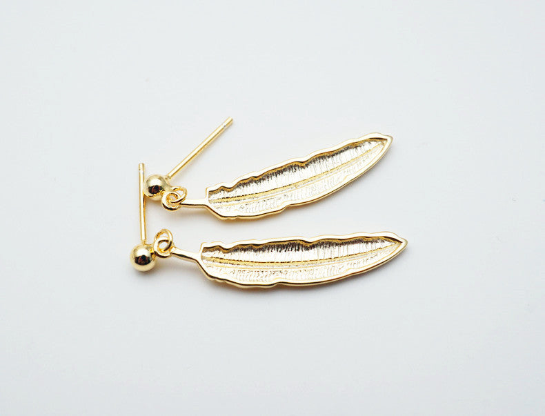 Japanese light luxury earrings