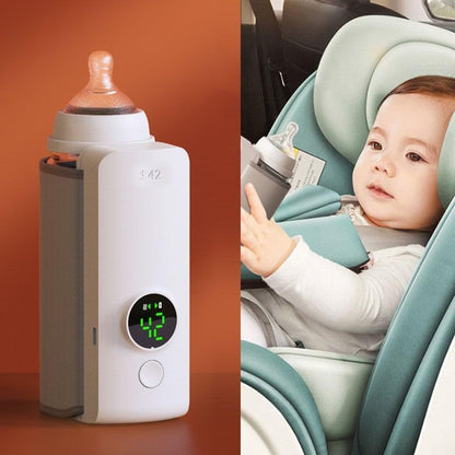 Portable Wireless Rechargeable Baby Bottle Warmer USB.