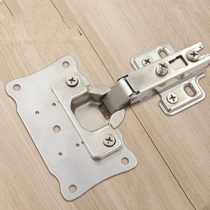 Stainless Steel Thickened Hinge Fixed Plate Cabinet Door Mounting Piece