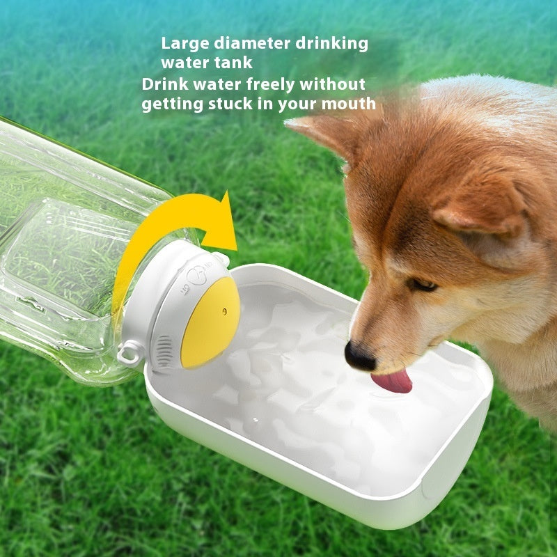 Travel-Friendly 2-in-1 Pet Water and Food Container. Fast shipping