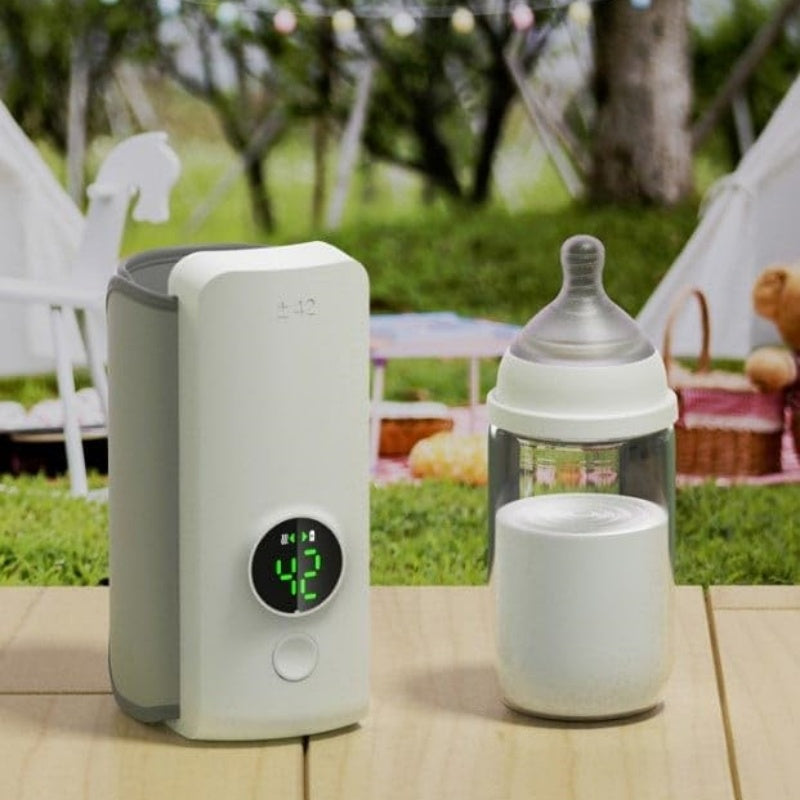 Portable Wireless Rechargeable Baby Bottle Warmer USB.