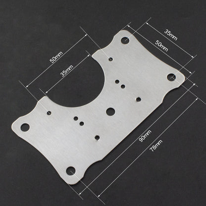 Stainless Steel Thickened Hinge Fixed Plate Cabinet Door Mounting Piece