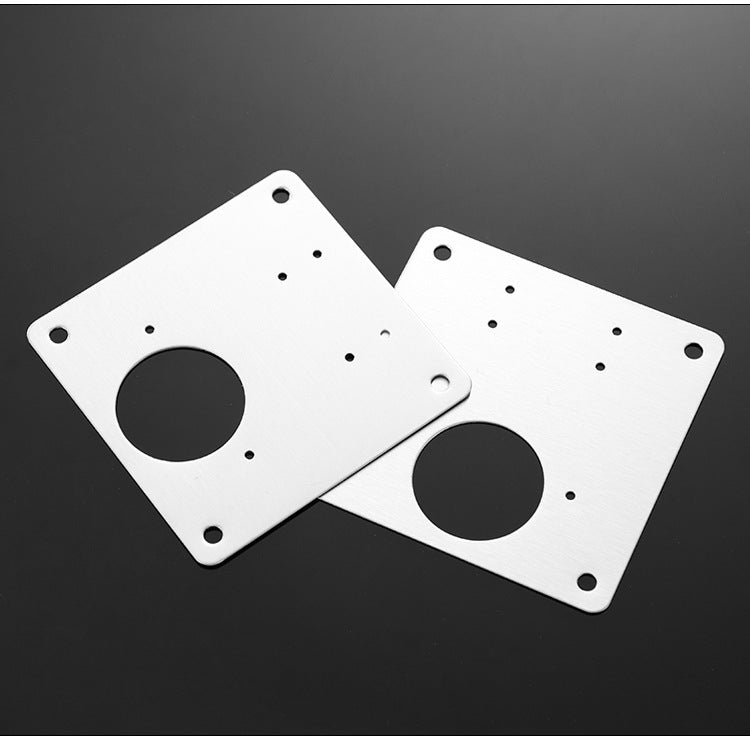 Stainless Steel Hinge Mounting Plate Cabinet Door Thickened Repair Plate