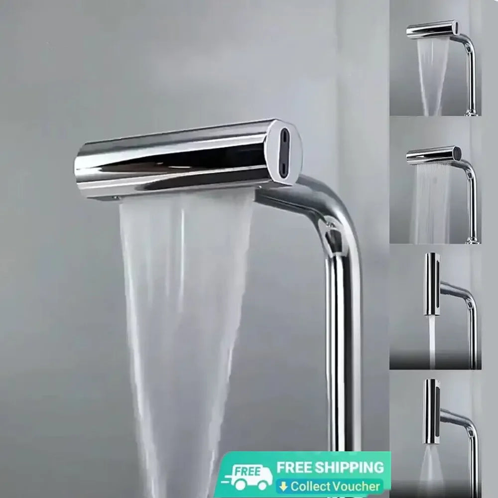 Universal Swivel Spout Waterfall Mixer Tap