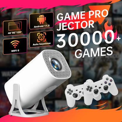 S40MAX Video Gaming Projector + 2 Controller