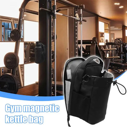 Magnetic Gym Bag | Versatile 20-35L Fitness and Travel Bag