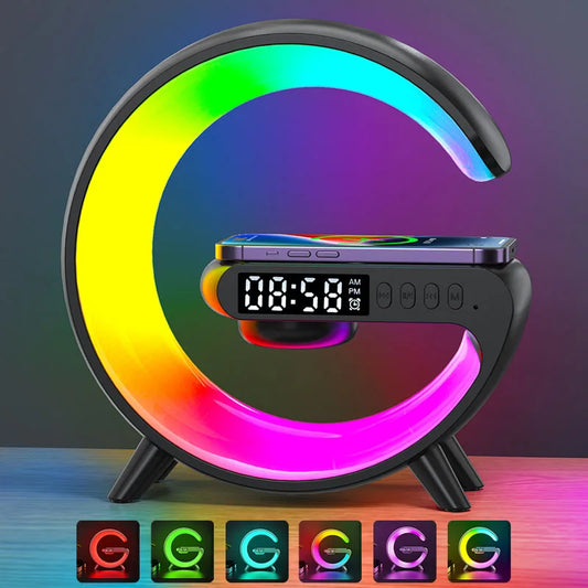 RGB Smart Wake Light & Speaker Lamp"