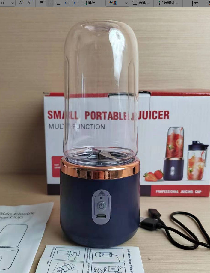 6-Blade Portable USB Blender & Juicer