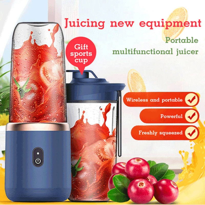 6-Blade Portable USB Blender & Juicer