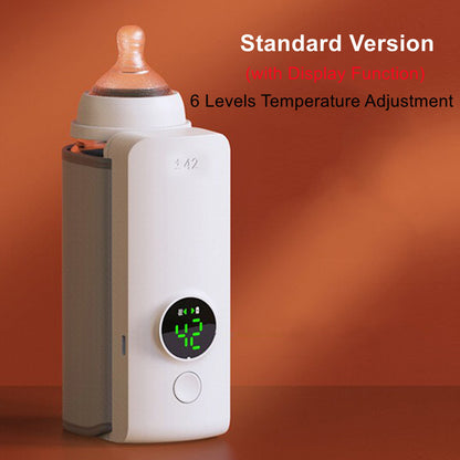 Portable Wireless Rechargeable Baby Bottle Warmer USB.