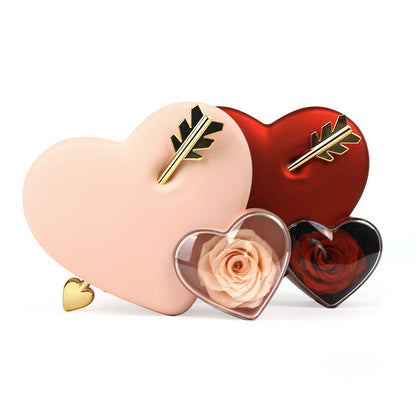 New Arrow Through The Heart Rose Gift Box